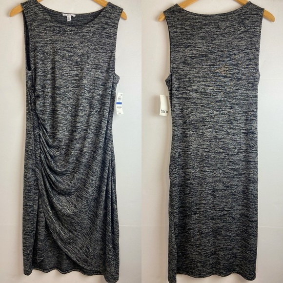 Bar III- Tulip-Hem Ruched-Side Dress - Picture 4 of 11